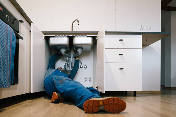 Professional Drain Cleaning technician working in Dallas, WV